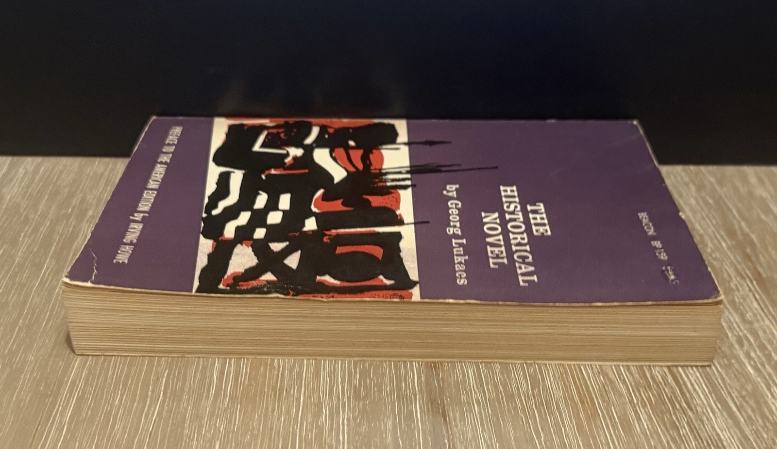 The Historic Novel by Georg Lukacs 1963 PB