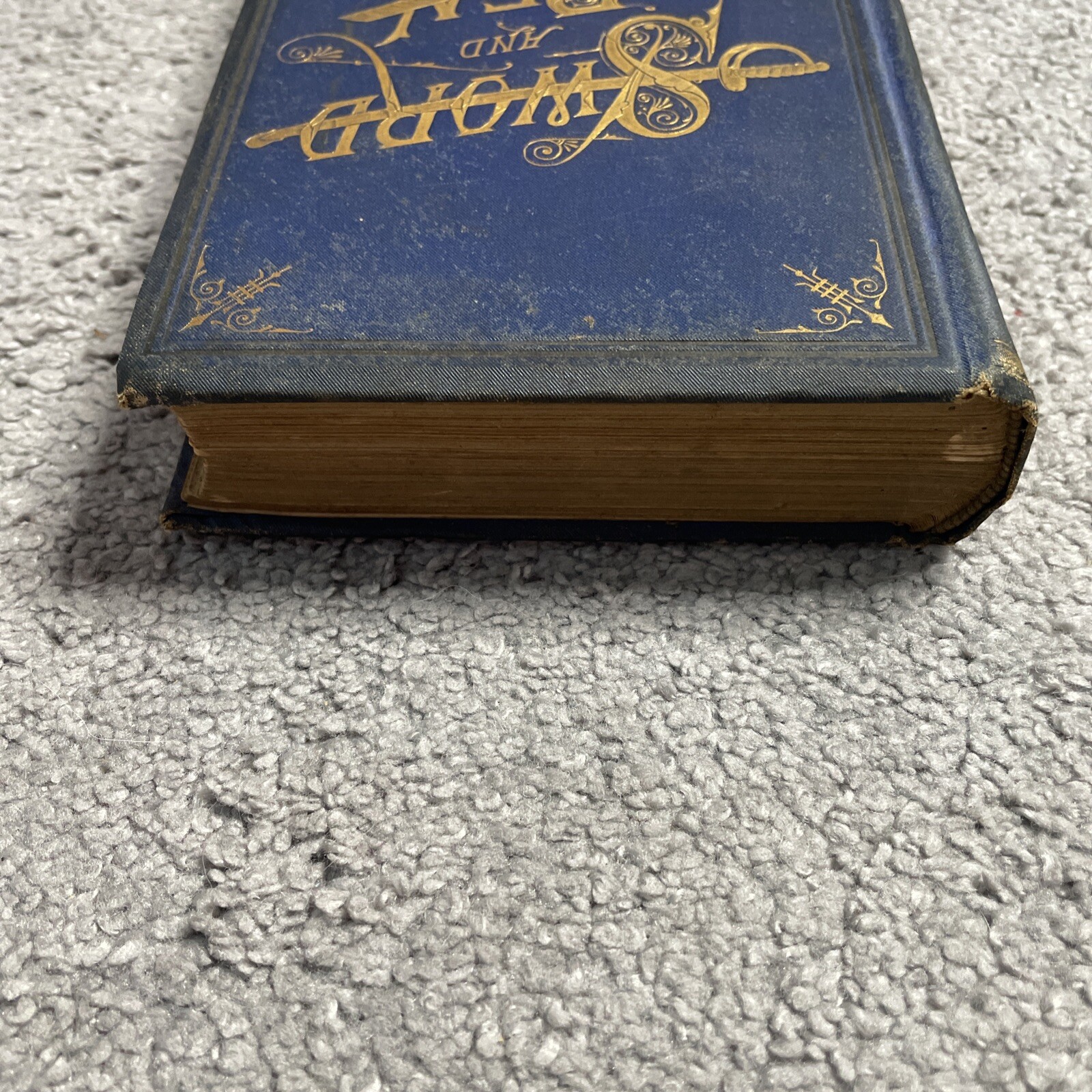 1882 SWORD AND PEN Ventures & Adventures of WILLARD GLAZIER in War & Literature