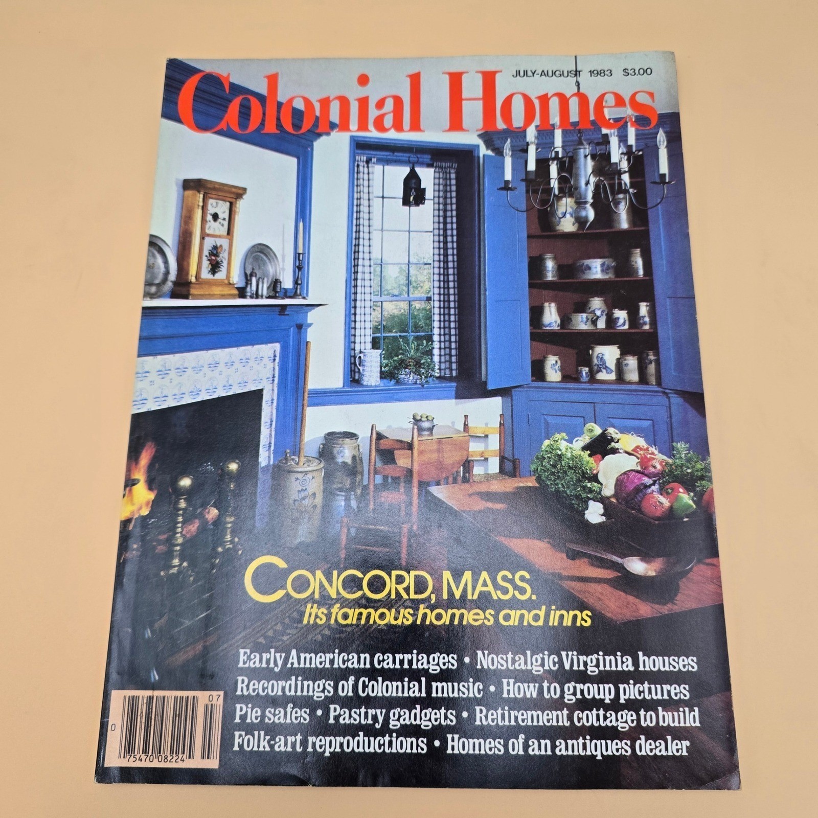 Vintage Colonial Homes Magazine 1977 1983 House Beautiful Decorating 6 Issues