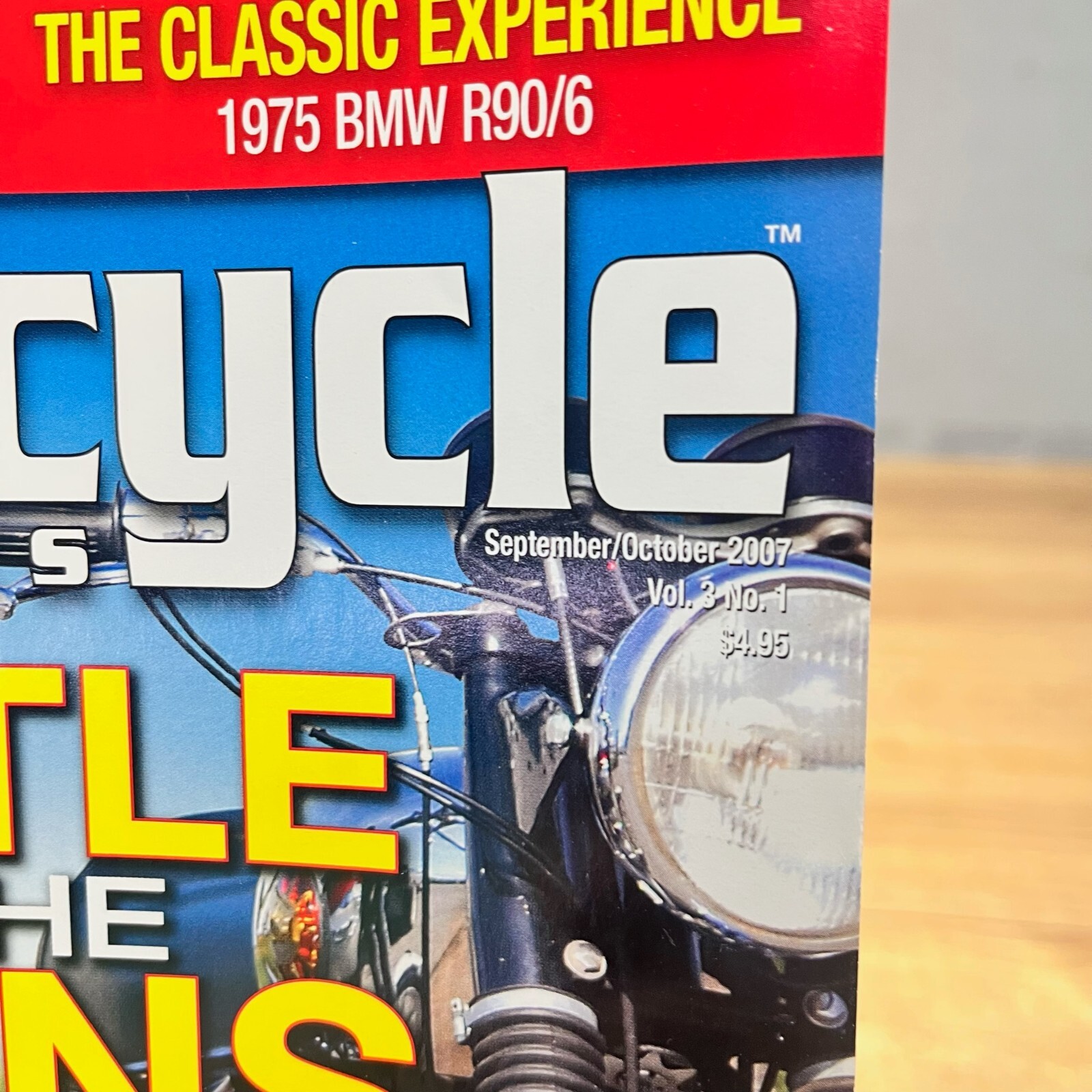 MOTORCYCLE CLASSICS MAGAZINE / SEPTEMBER/OCTOBER 2007 / KAWASAKI KZ650SR BSA