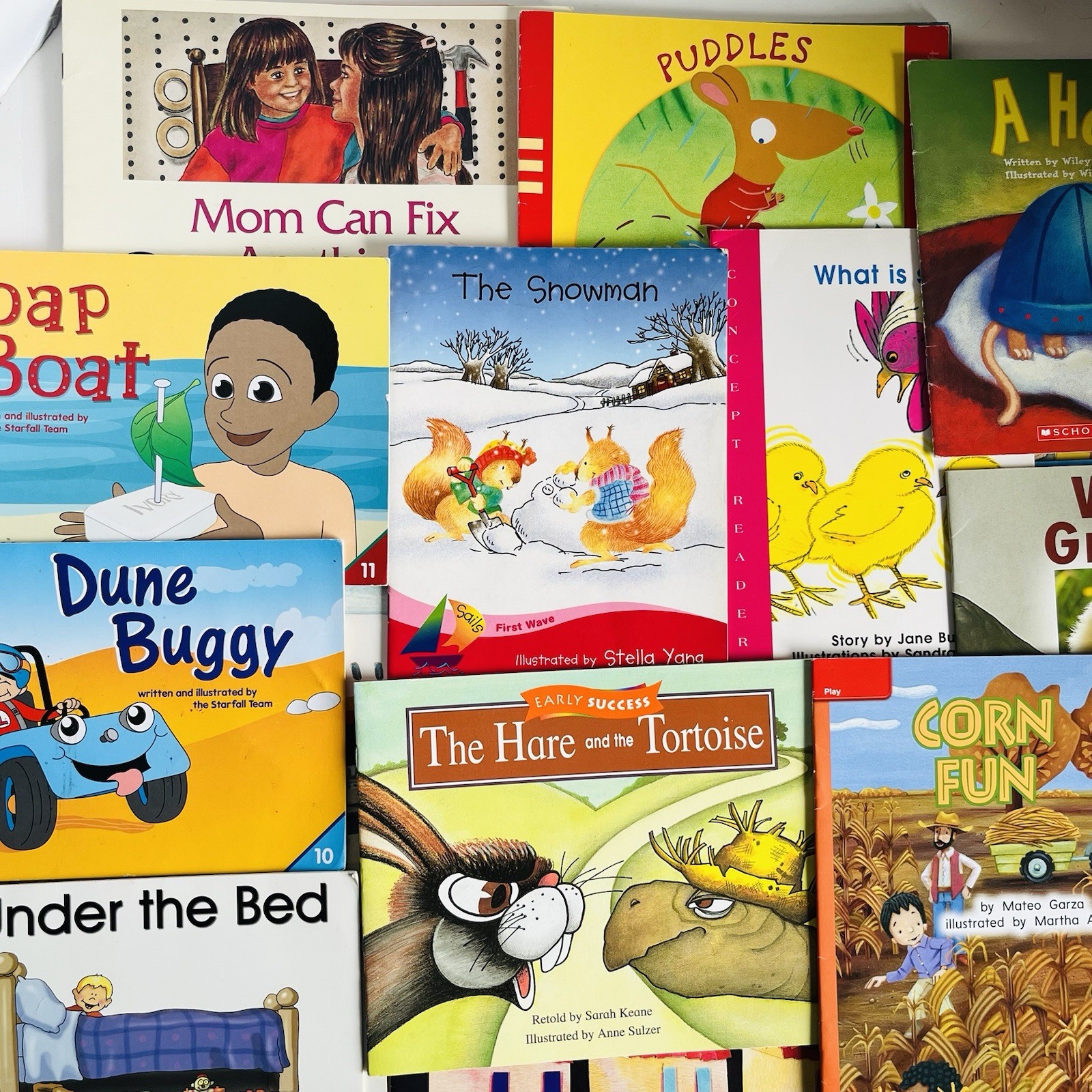 Lot 60 Leveled Readers Kids Books Kindergarten 1st Grade Classroom Library Mixed