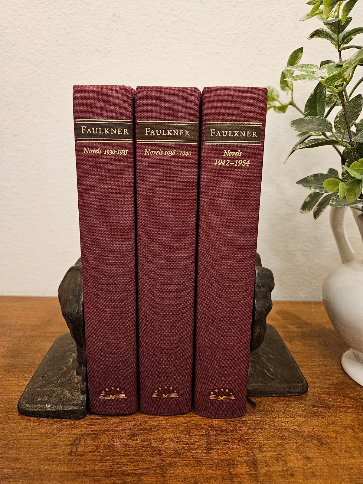 William Faulkner Library of America 3 Volume Set Complete 1930-1954 HC/DJ NF!