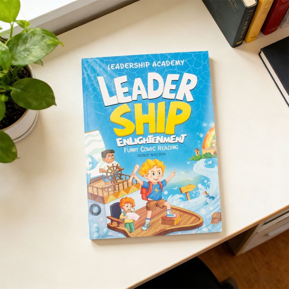 LEADER SHIP ENLIGHTENMENT Comic Book Kids Communication Leadership English