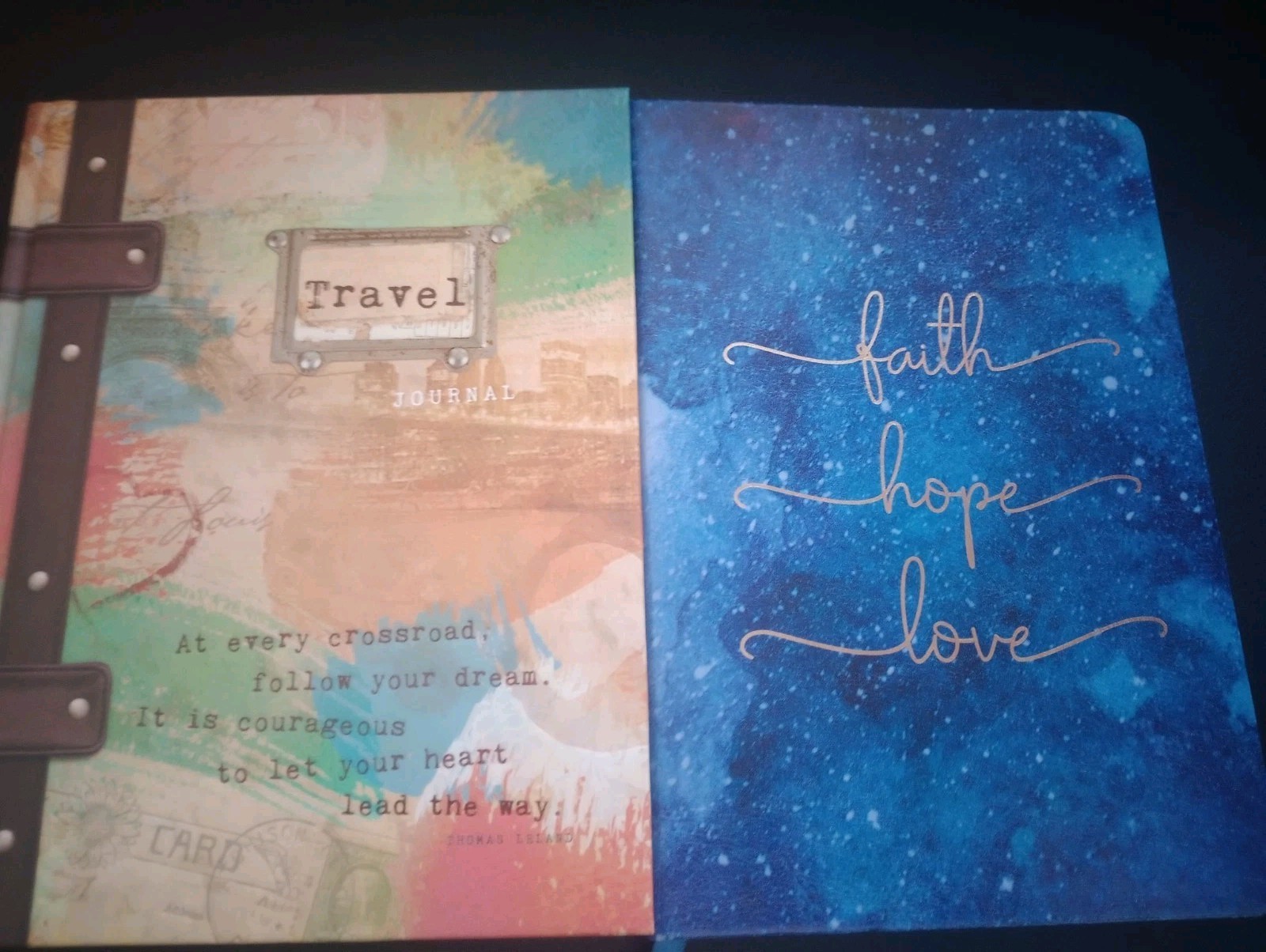 Travel Journal by Belle City Belle (2014 Hardcover) & Penn Gear Journal NEW