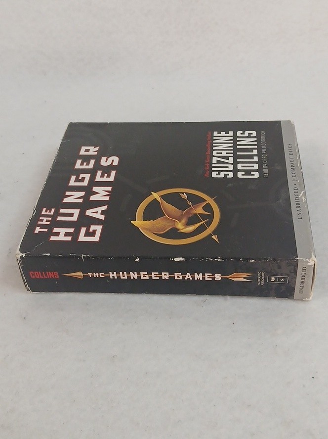 Suzanne Collins The Hunger Games Audio CD Unabridged Dystopian Action Suspence