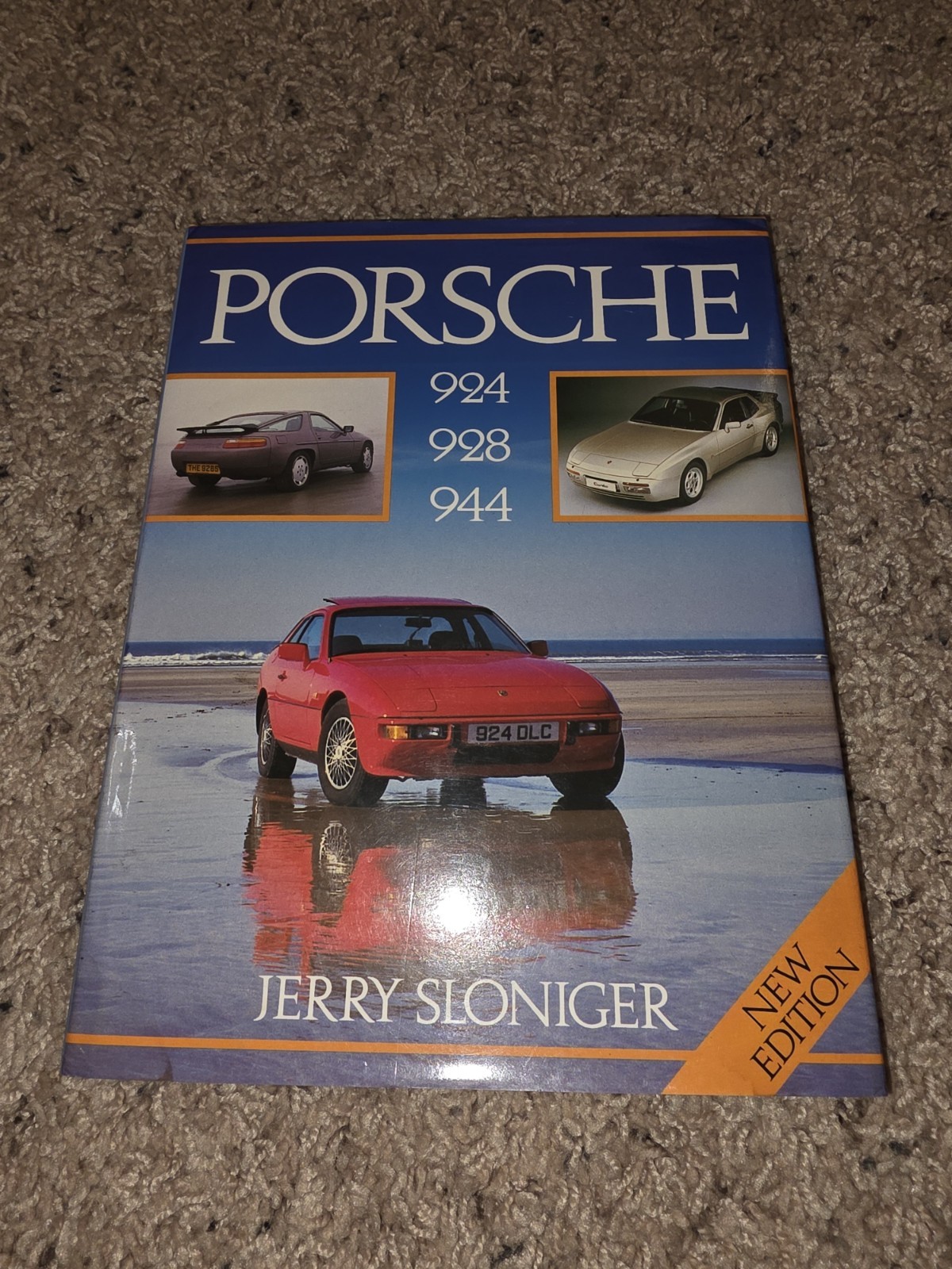 Porsche 924 928 944 Rare Book by Jerry Sloniger Osprey classic Sports Cars