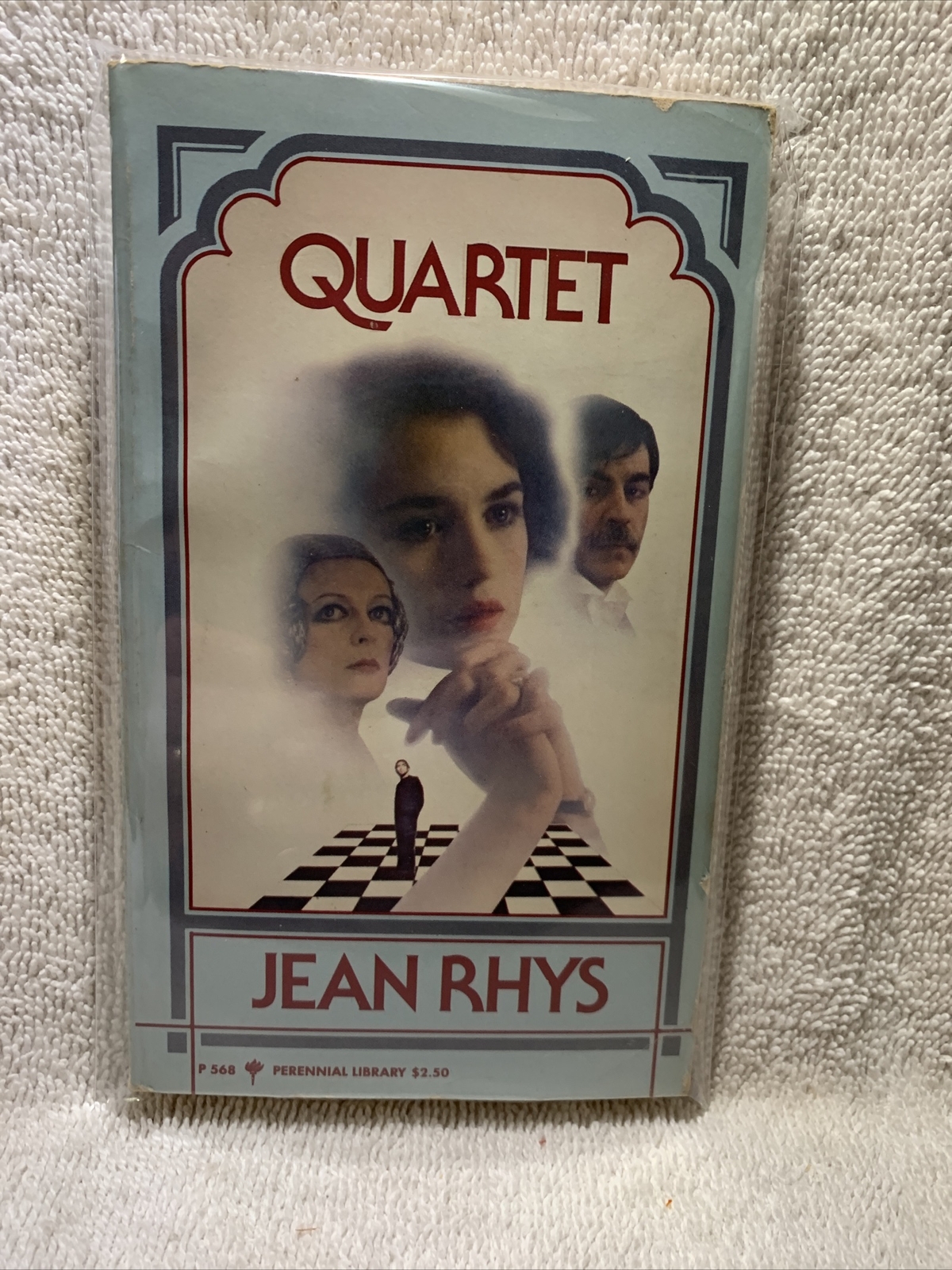 Quartet by Jean Rhys 1981 Perennial Library P 568 ca Deborah Schein pb MTI