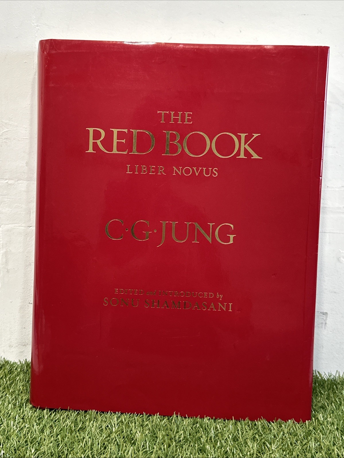 Carl Jung Red Book: LARGE Liber Novus First Edition Hardcover with Dust Jacket