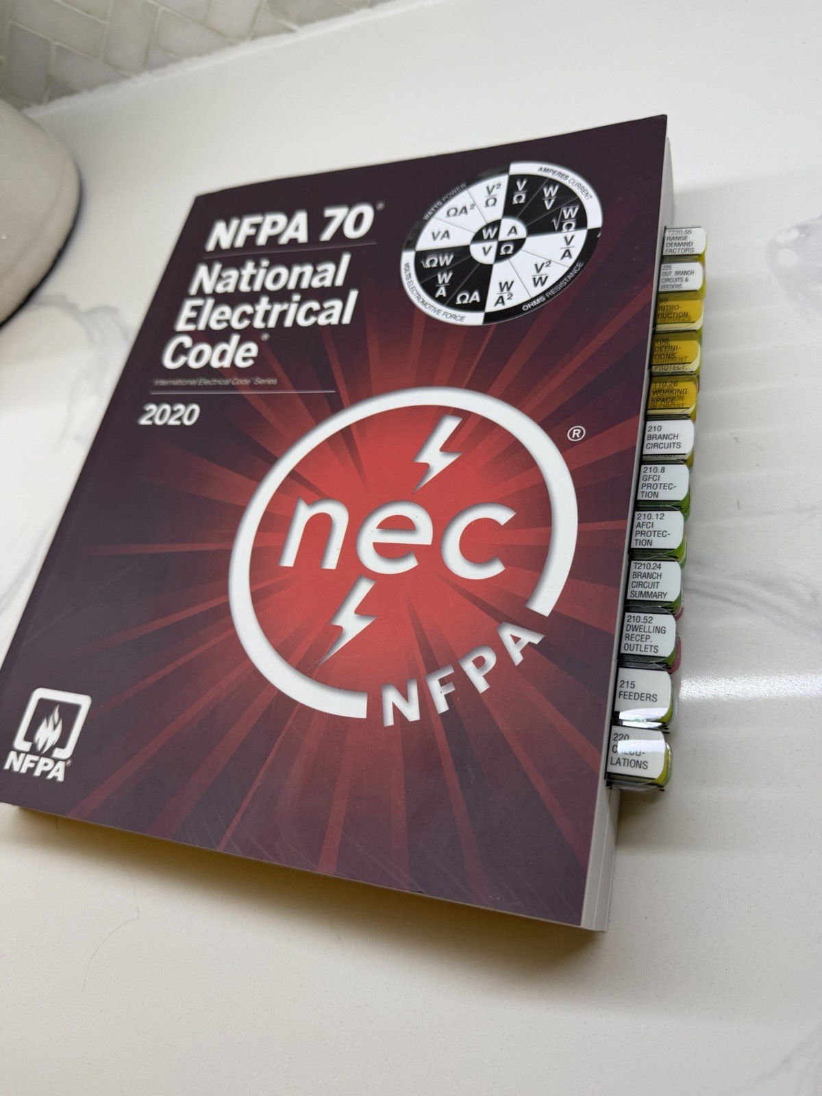 NEC 2020 NFPA 70 INDEX Pre-Tabs. BRAND NEW!BEAUTIFUL.ORGANIZED!