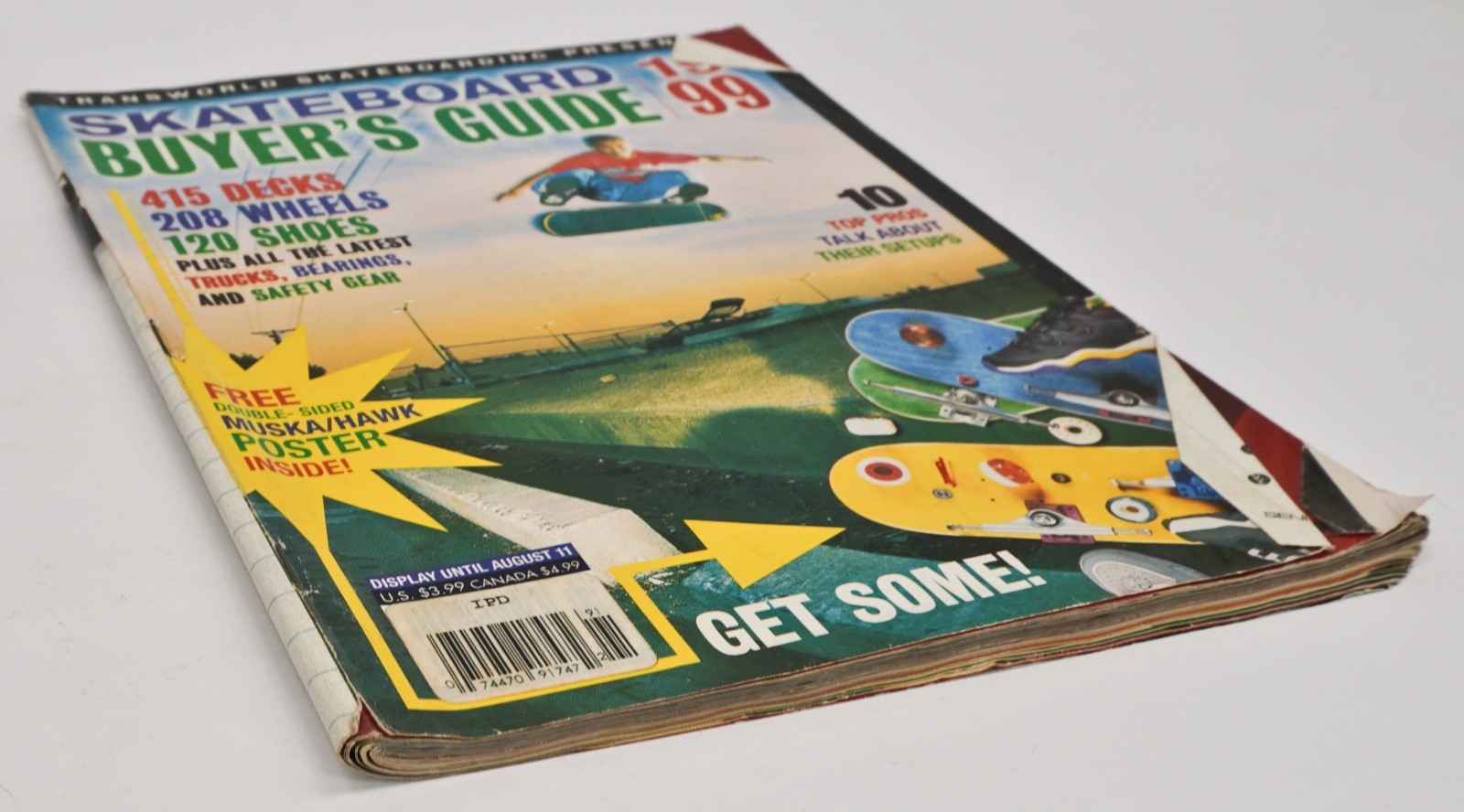 Transworld Skateboarding Magazine 1999 Buyer’s Guide Muska Hawk Mullen Koston