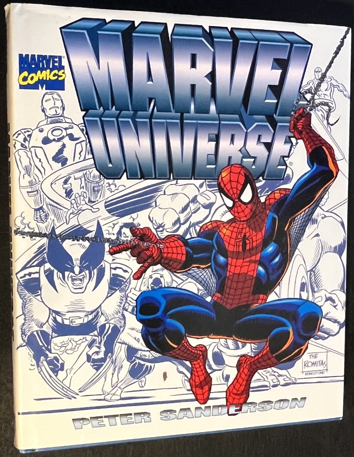 Marvel Universe HC 1st Edition By Peter Sanderson #1 – 1st – 258 Pages VF 1996