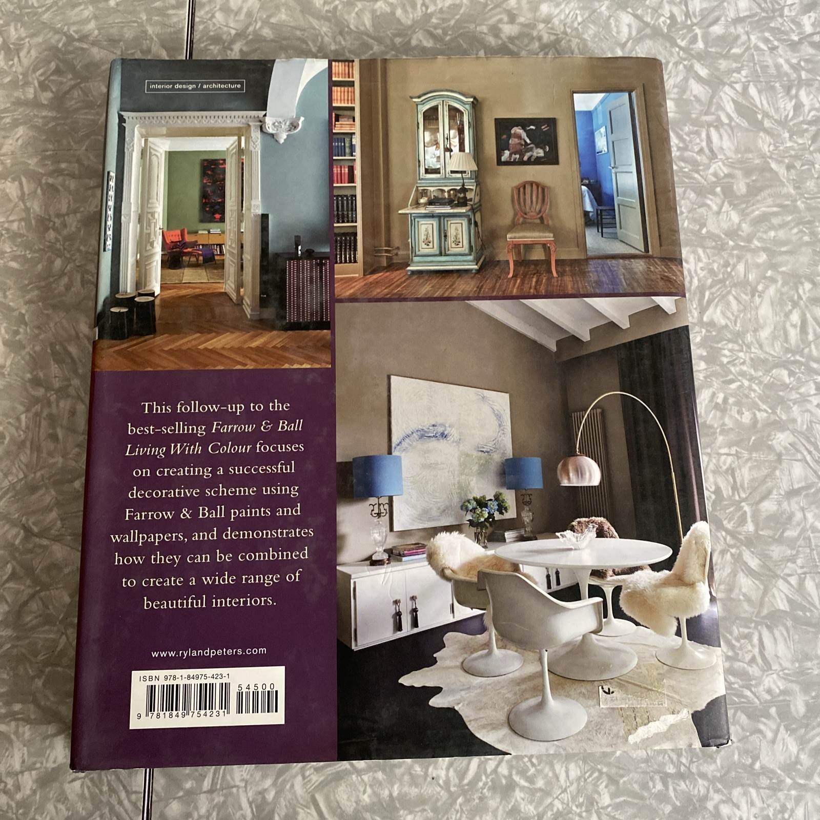 Farrow & Ball Decorating with Colour Ros Byam Shaw Ryland Peters Small UK HC DJ