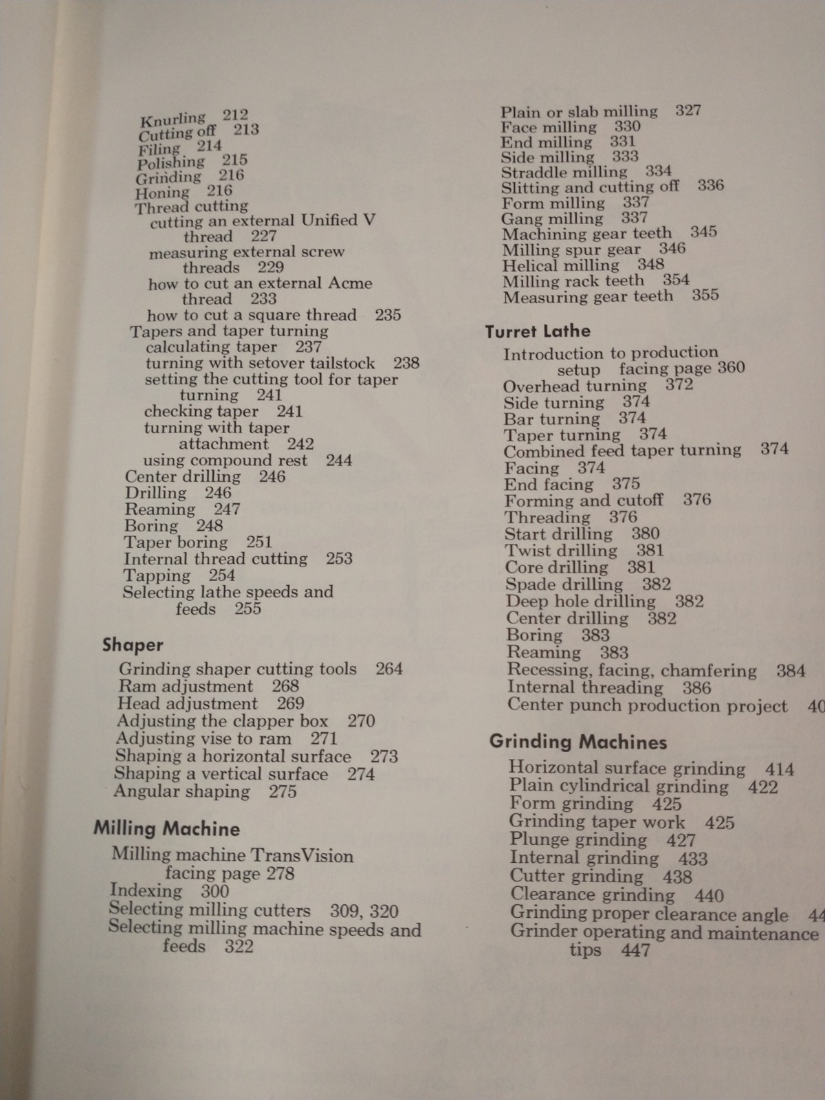 Machine Shop Operations and Setups by Harold W. Porter, Clyde A. Nelson and…