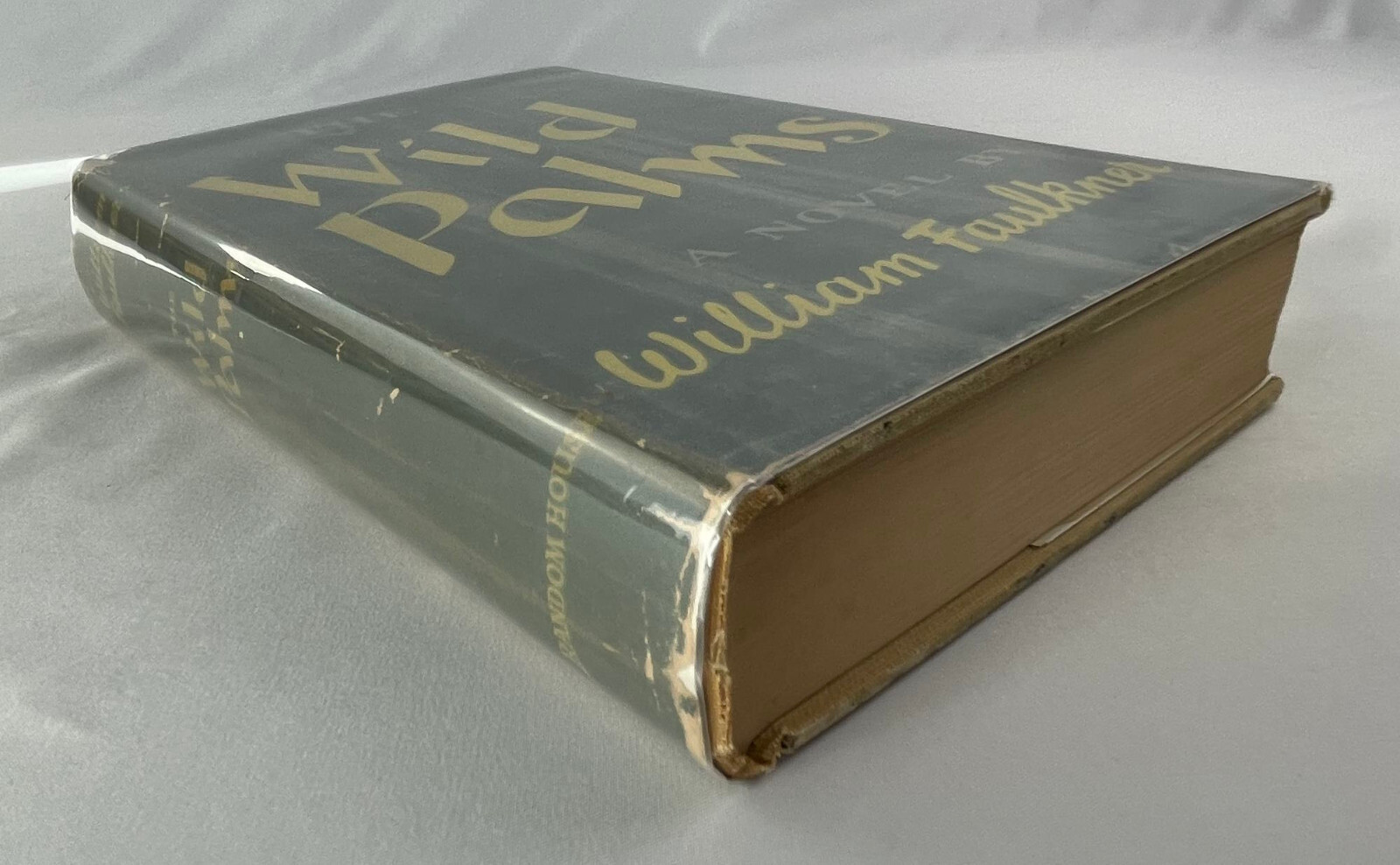 The Wild Palms, William Faulkner, 1939, 1st Ed. 1st Printing, HCDJ, VG-/G