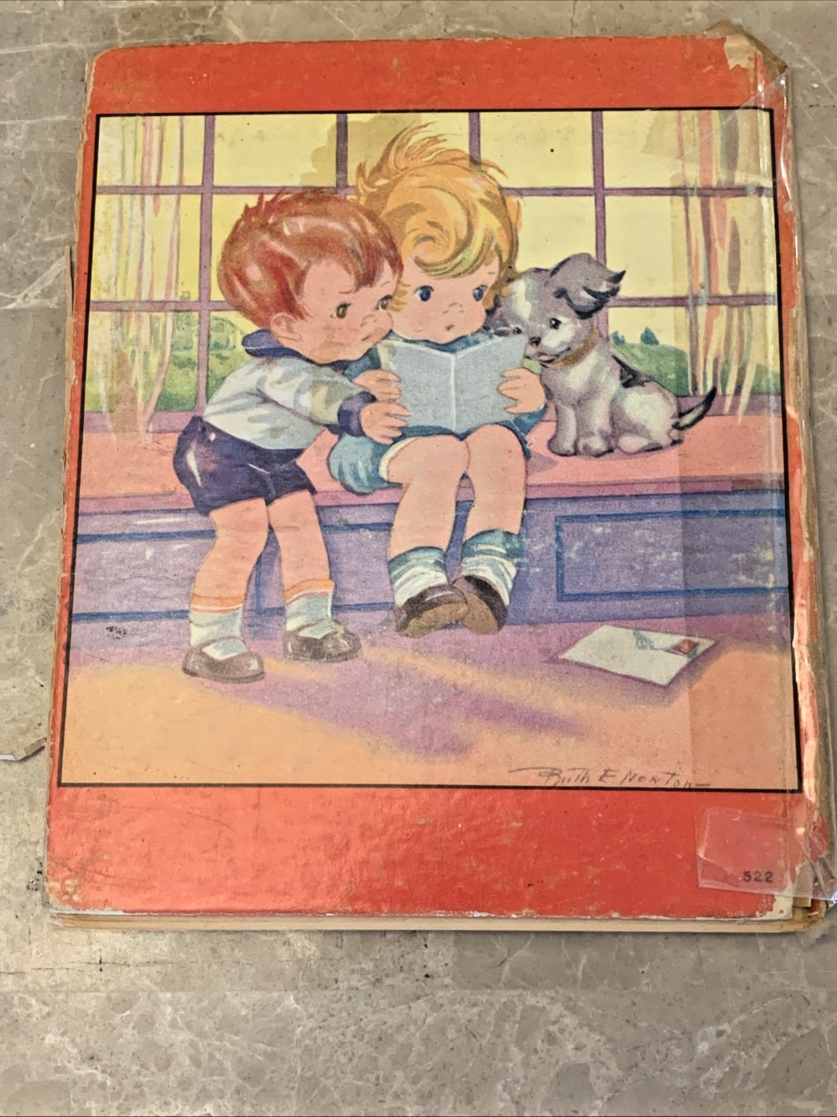 Let’s Play Postman Vintage 1939 Hardcover Children’s Book Whitman Publishing