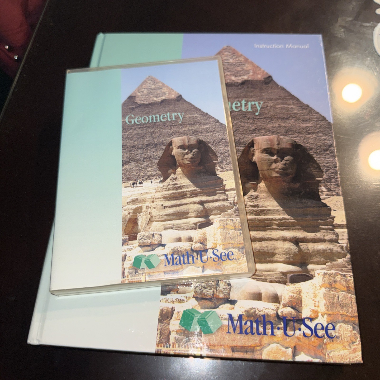 Geometry Instruction Manual and DVD Math-U-See (2009, Hardcover)