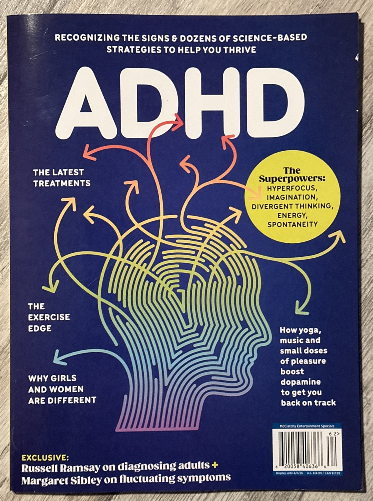 ADHD Magazine Special The Lastest Treatment The Superpowers NEW