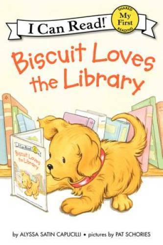 Biscuit Loves the Library (My First I Can Read) – Paperback – VERY GOOD