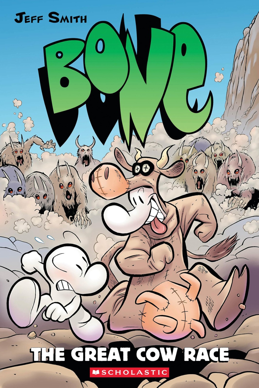 The Great Cow Race: A Graphic Novel (BONE #2) – paperback Smith, Jeff