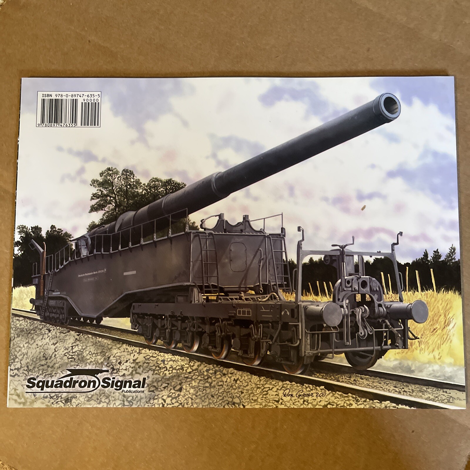 Squadron Signal Book 5902 K5(E) RAILGUN Detail In Action by David Doyle, New