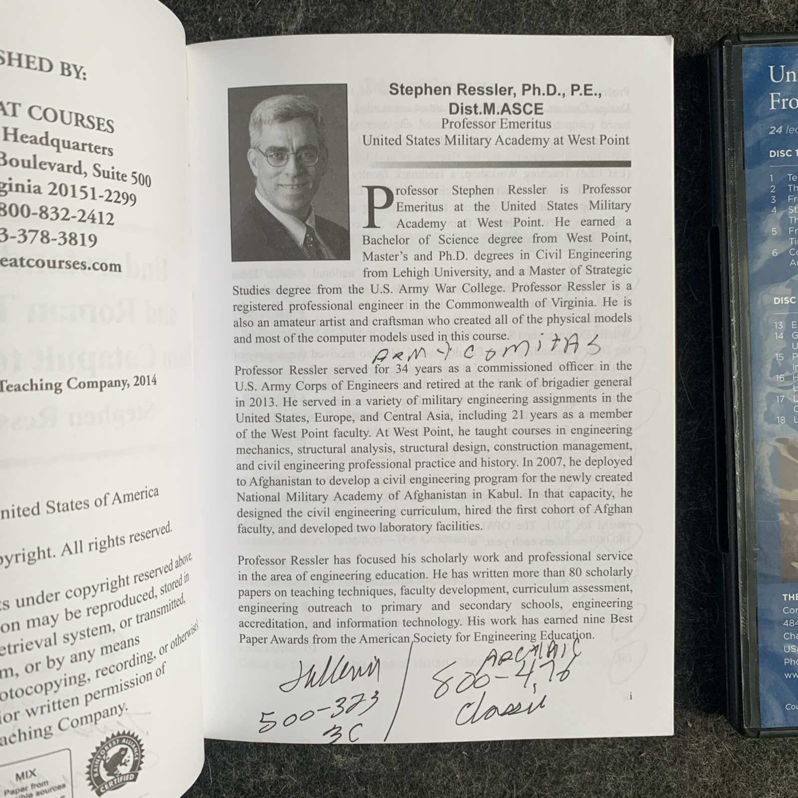 Understanding Greek + Roman Technology : Catapult to Pantheon: Book + DVDs : VGC