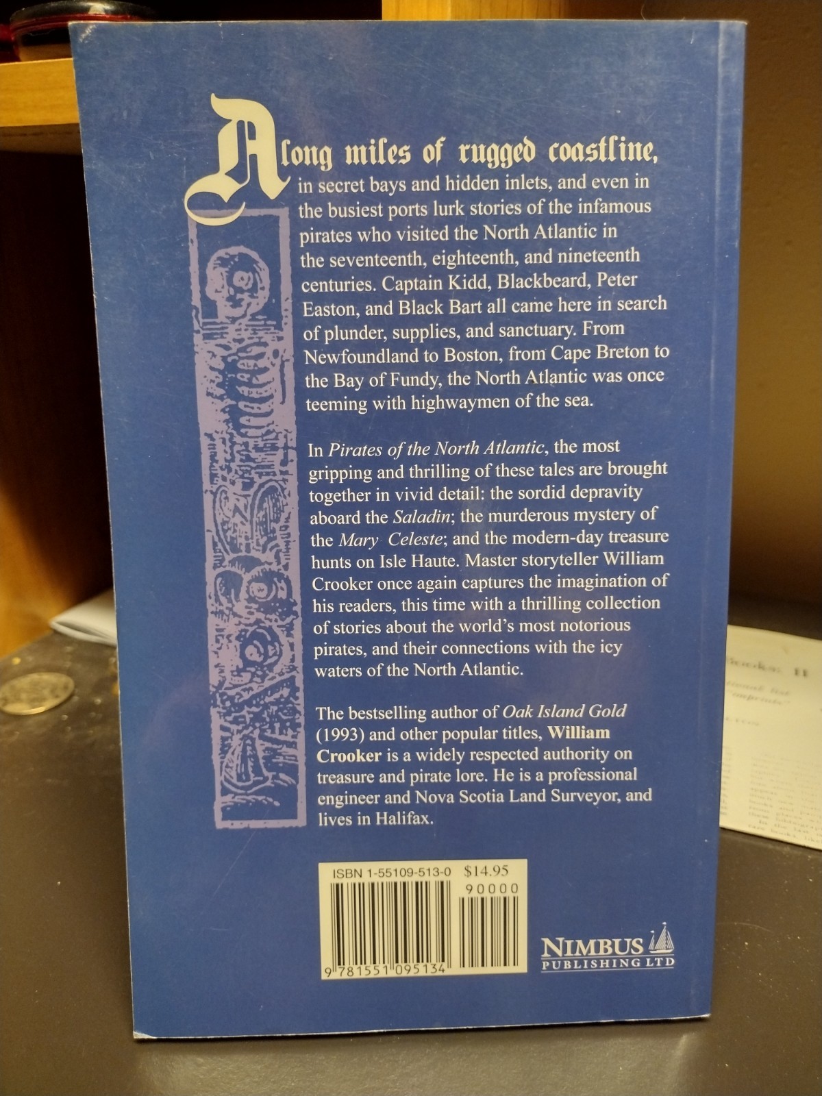 Pirates Of The North Atlantic William S. Crooker 2004 Nimbus Publishing Halifax