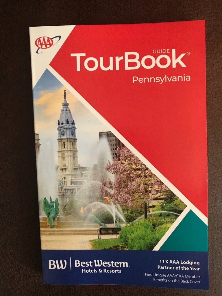 Pennsylvania Tour Book Guide AAA Atlas Maps Events Calendar 2021 Edition NEW