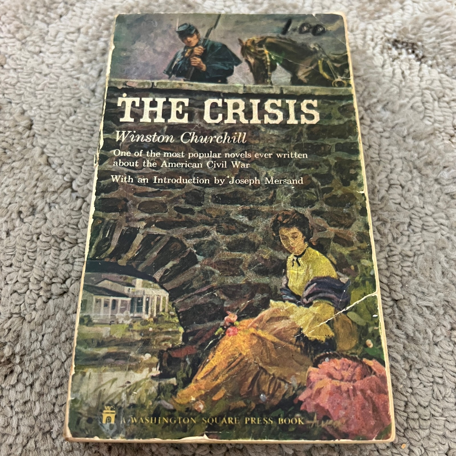 The Crisis History Paperback by Winston Churchill Washington Square Press 1963