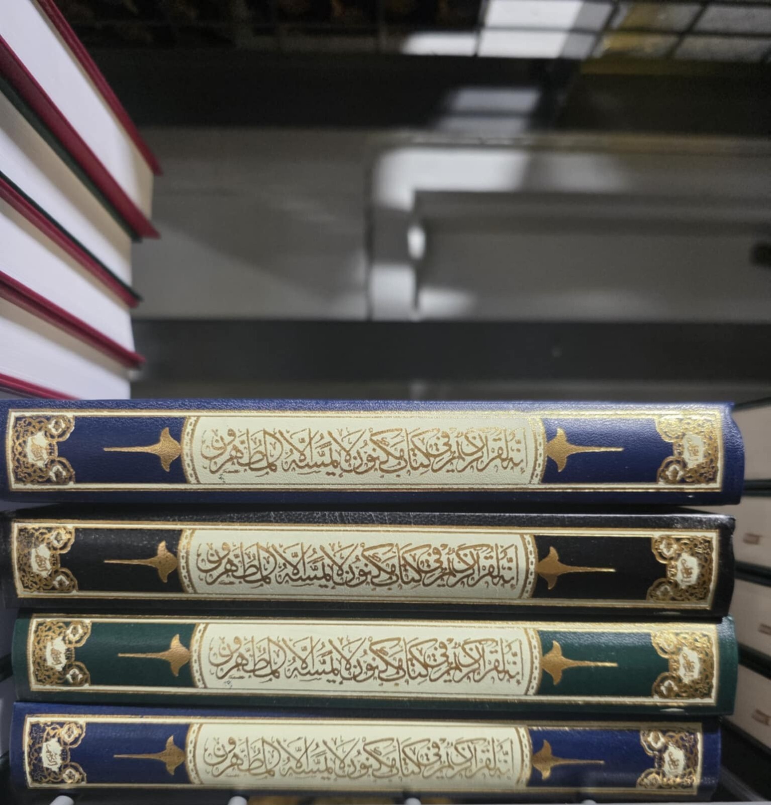 Holy Quran 5.5 x 8 in – مصحف – قران – ختمة – أسماء الله – قياس 14 × 20 سم –