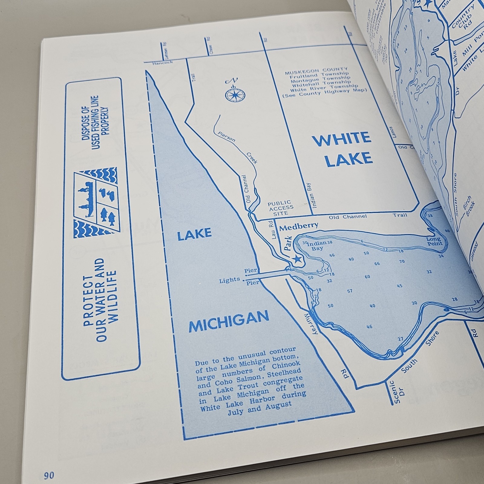 Allegan Barry Kent Muskegon Ottawa 138 Lake Maps Michigan Bright Spot Maps