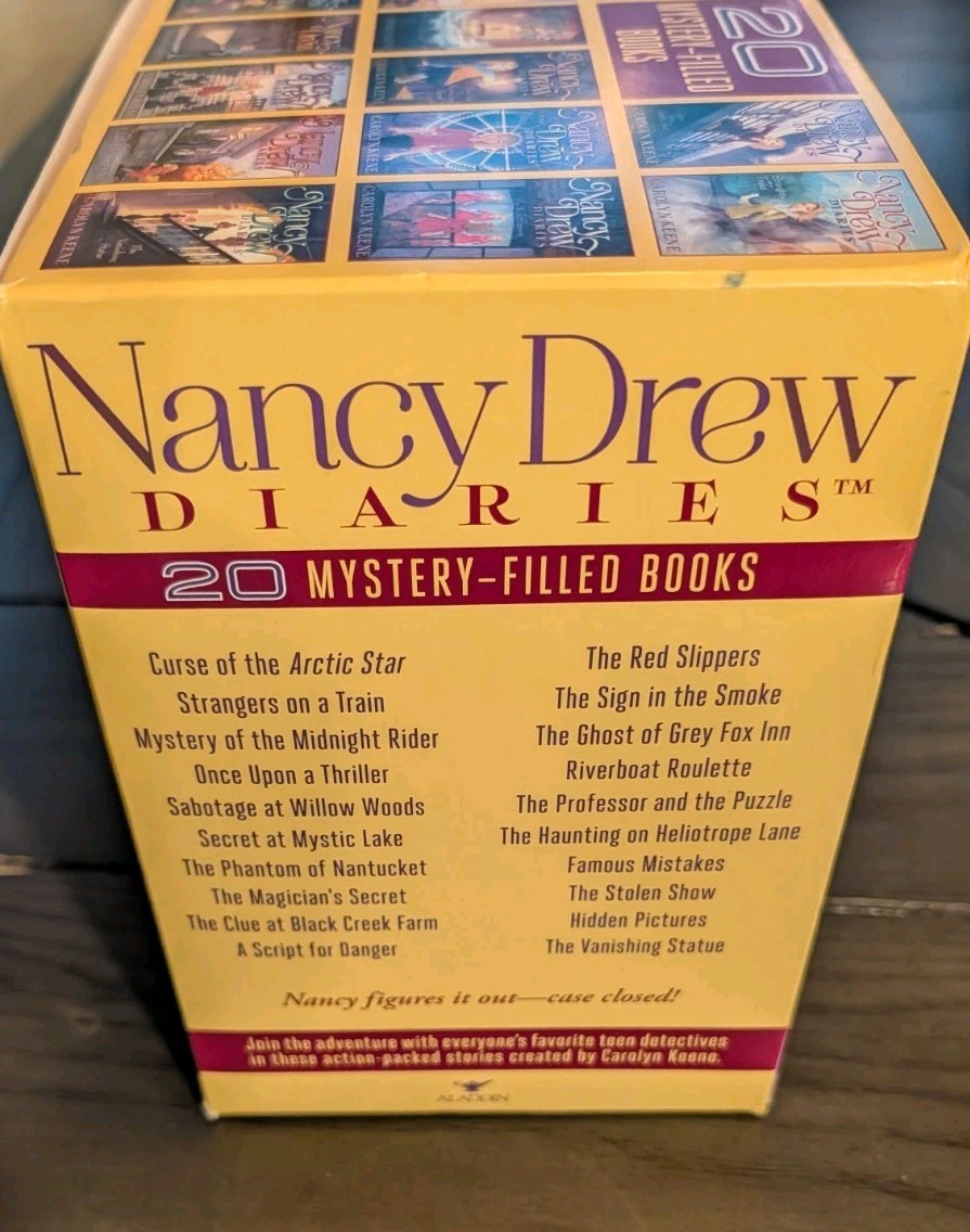Nancy Drew Diaries By Carolyn Keene, Complete Box Set #1-20 Paperback