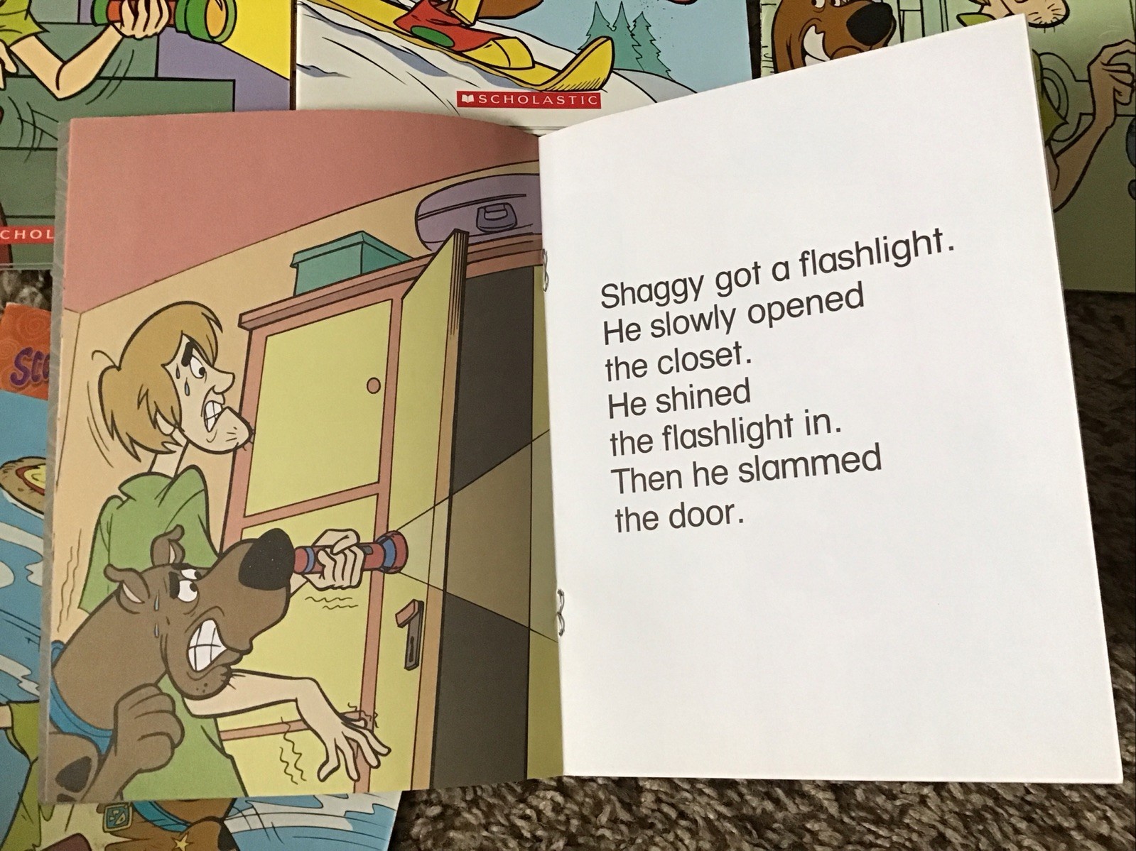 Scooby-Doo Phonics Reading Program Incomplete- 5 Books 3, 4, 8, 9 & 12Scholastic