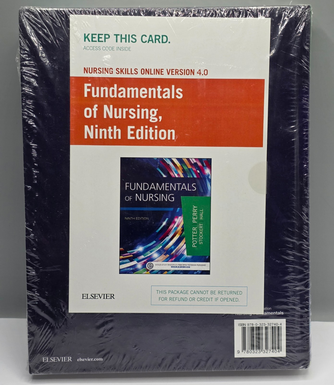 Fundamentals of Nursing 9th Edition Potter Perry Stockert Elsevier with Code NEW