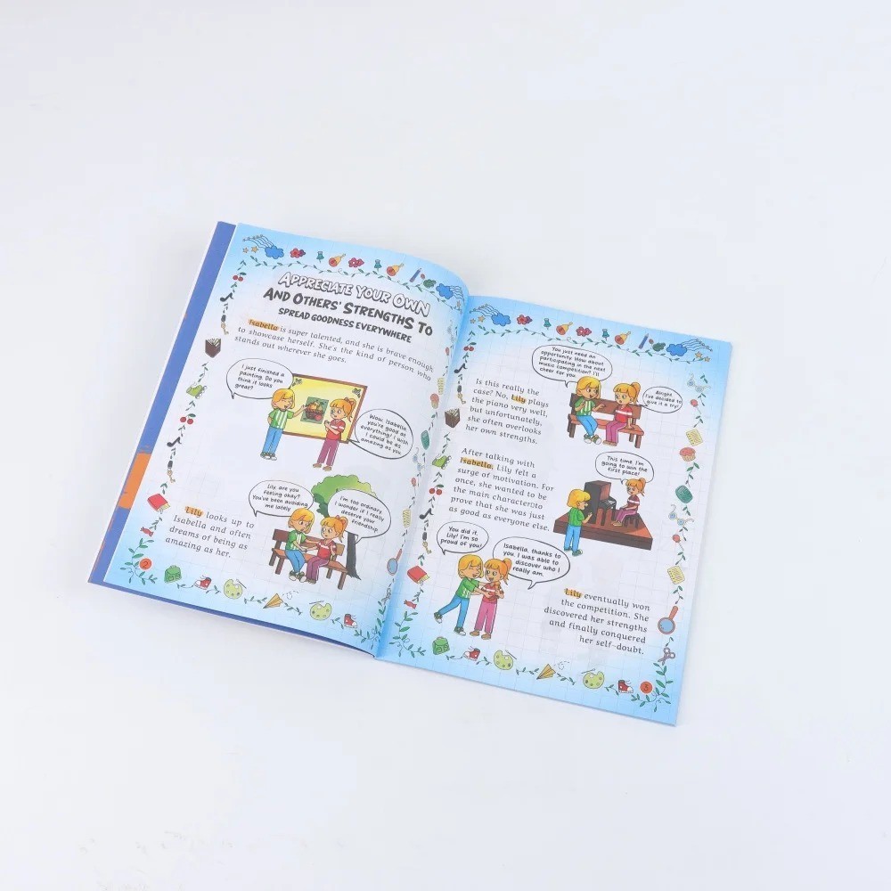 Leadership Comic Workbook for Kids| Communication, Responsibility Training Guide