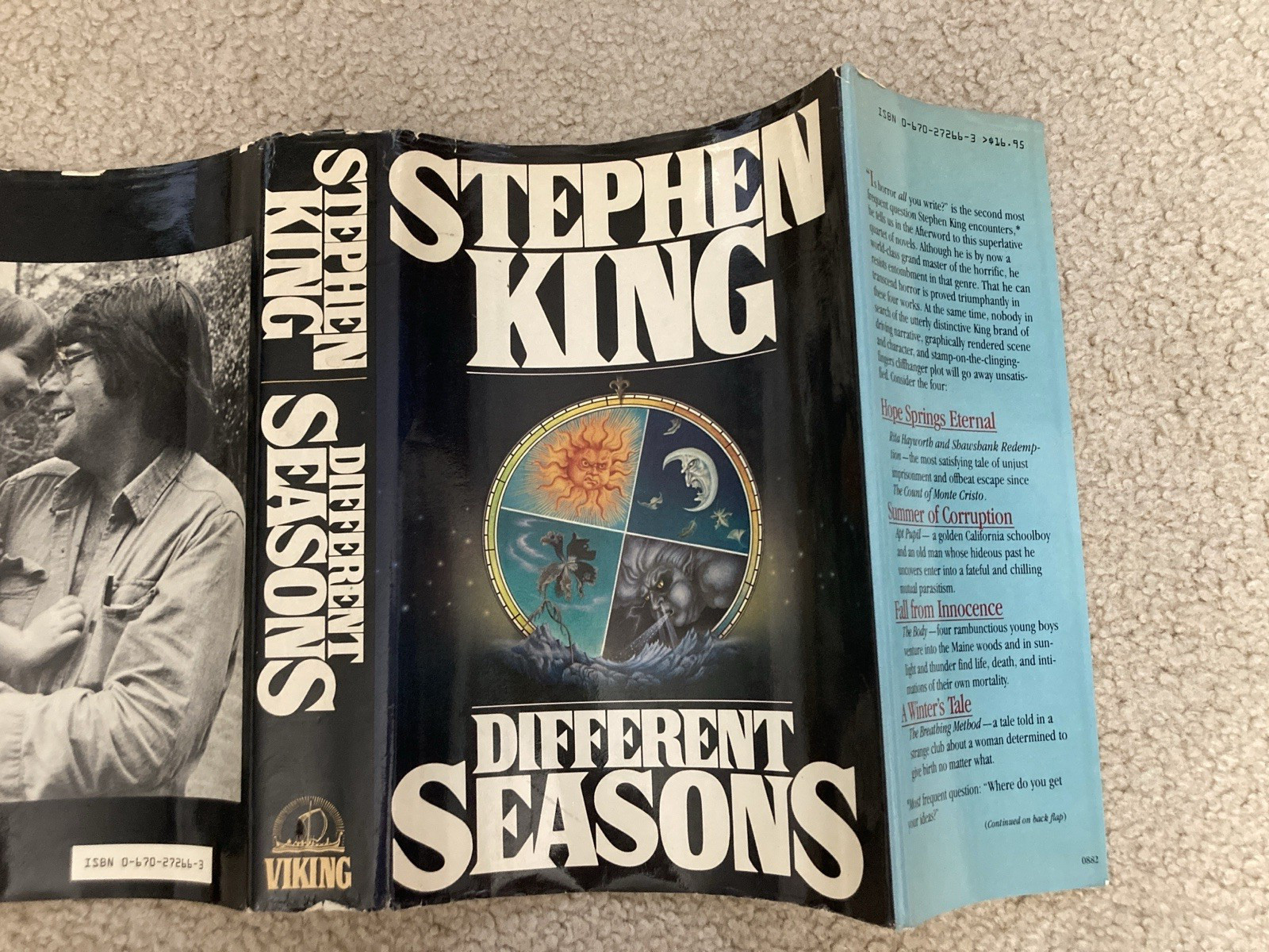 Stephen King – Different Seasons (1982 Viking Press) 1st Edition/1st Printing HC