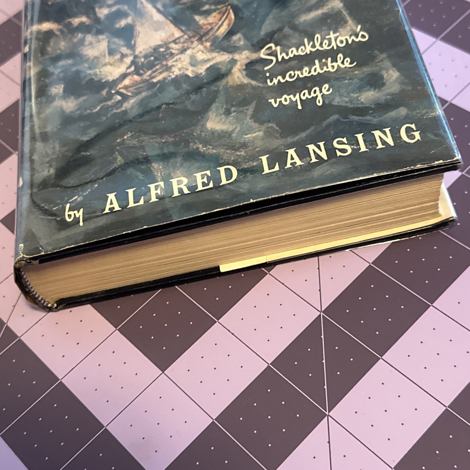 Endurance by Alfred Lansing 1st Printing, 1st Edition (Hardcover. Price clipped)