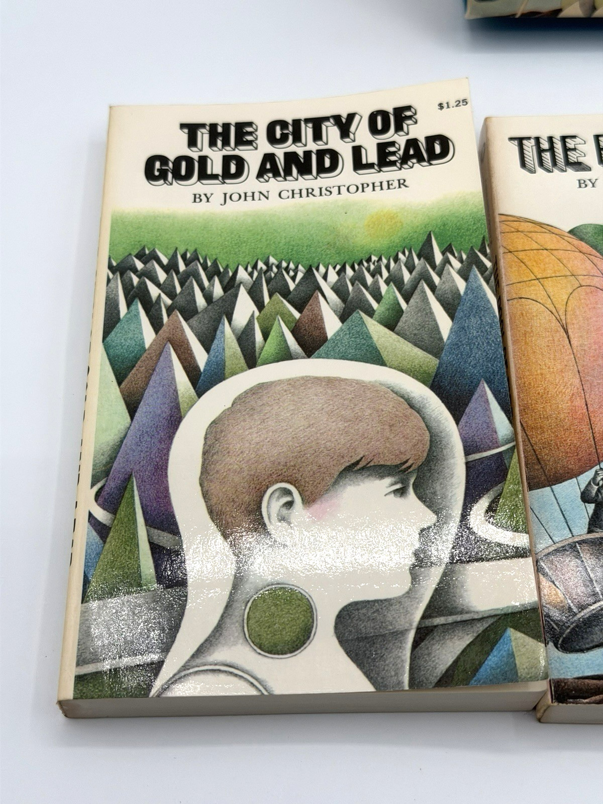 Science Fiction Trilogy One by John Christopher 3 Paperbacks (1974 4th Printing)