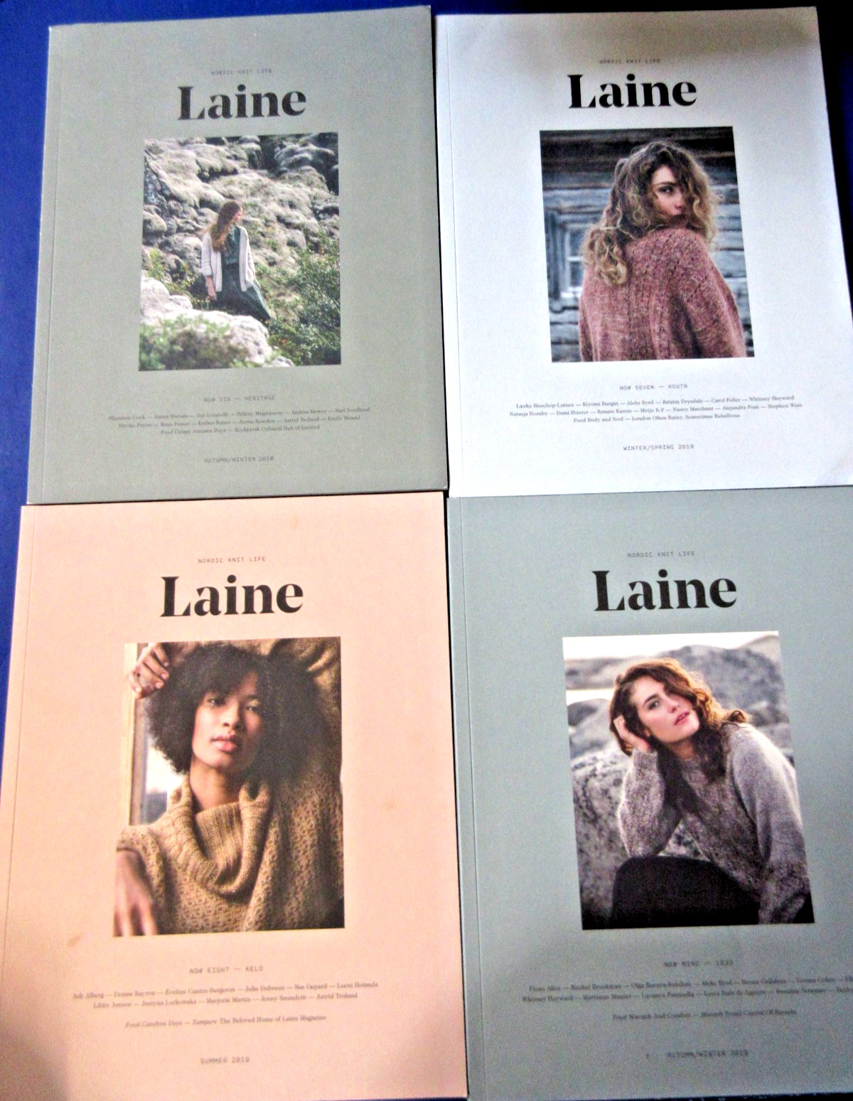 Laine Magazine Lot 6 7 8 9 2020-2022