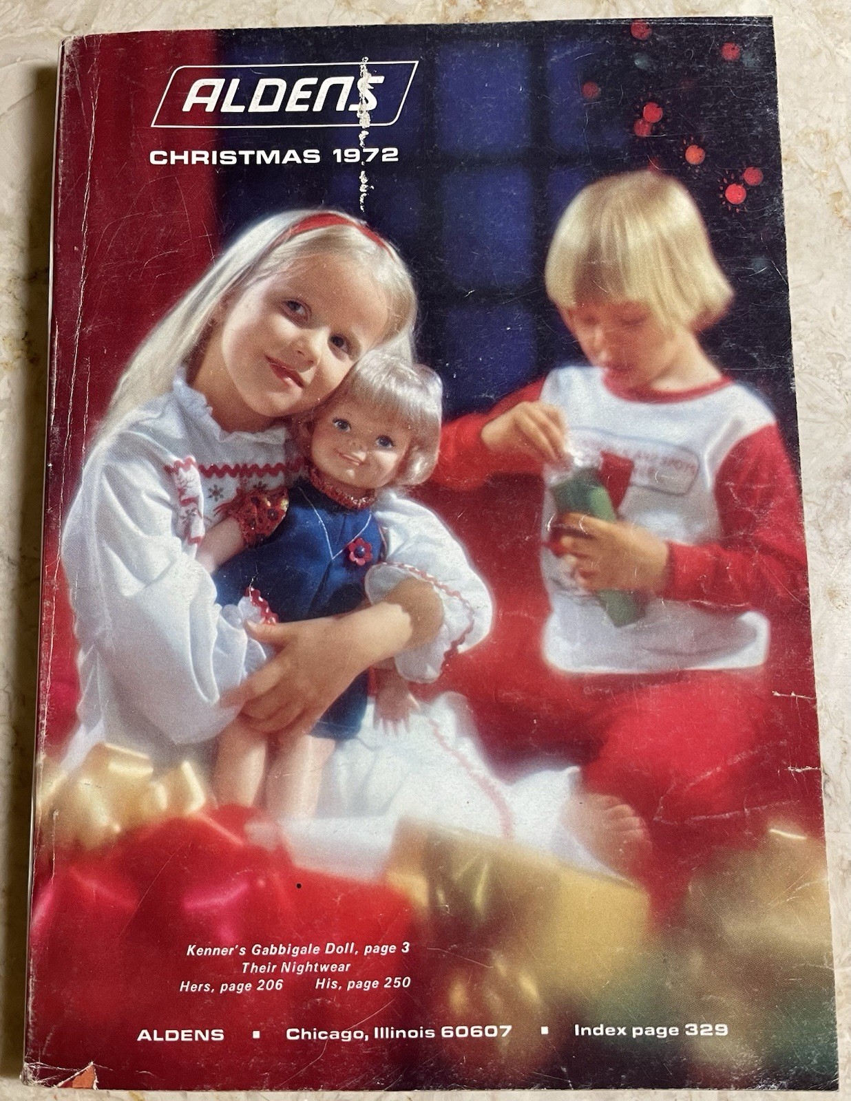 Aldens Christmas 1972 Catalog Vintage Toys Gifts Fashion Retro Holiday Wish Book