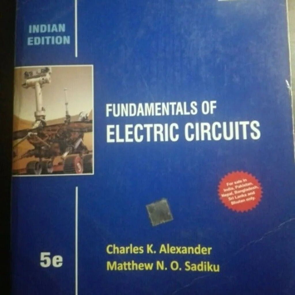 Fundamentals of Electric Circuits – Hardcover By Alexander, Charles – GOOD