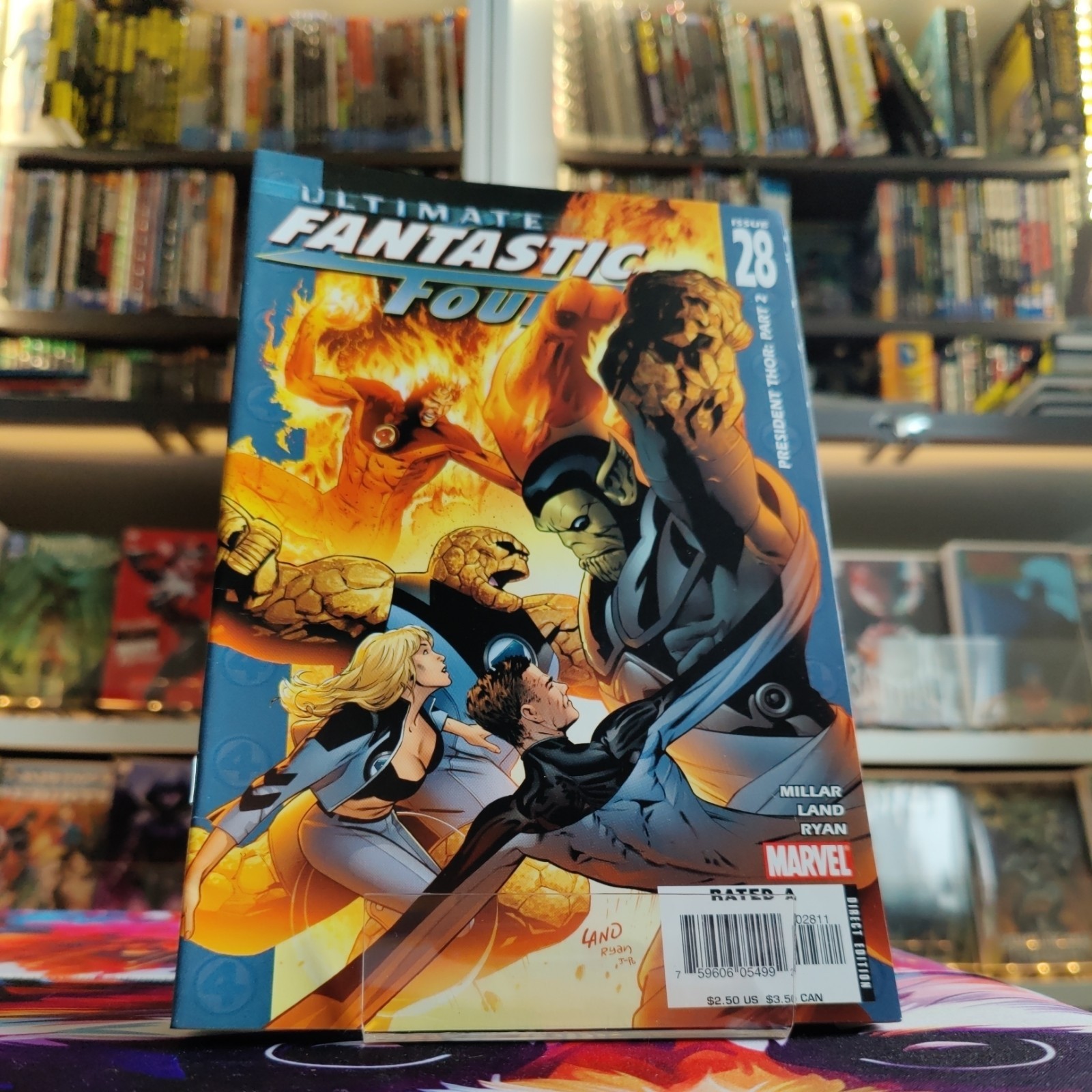 Marvel Comics Ultimate Fantastic Four X 14 Single Issue Comics *E