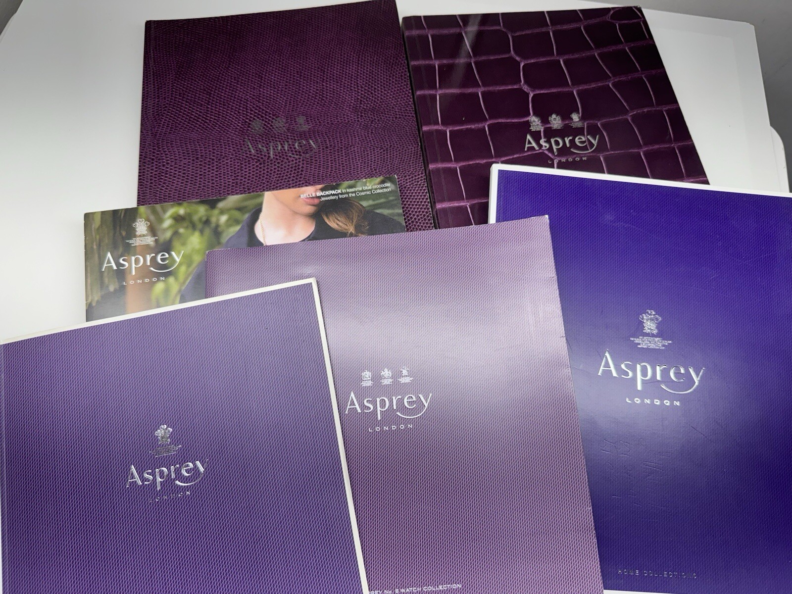 asprey london 5 catalogs over 485pages combined british luxury goods since 1781