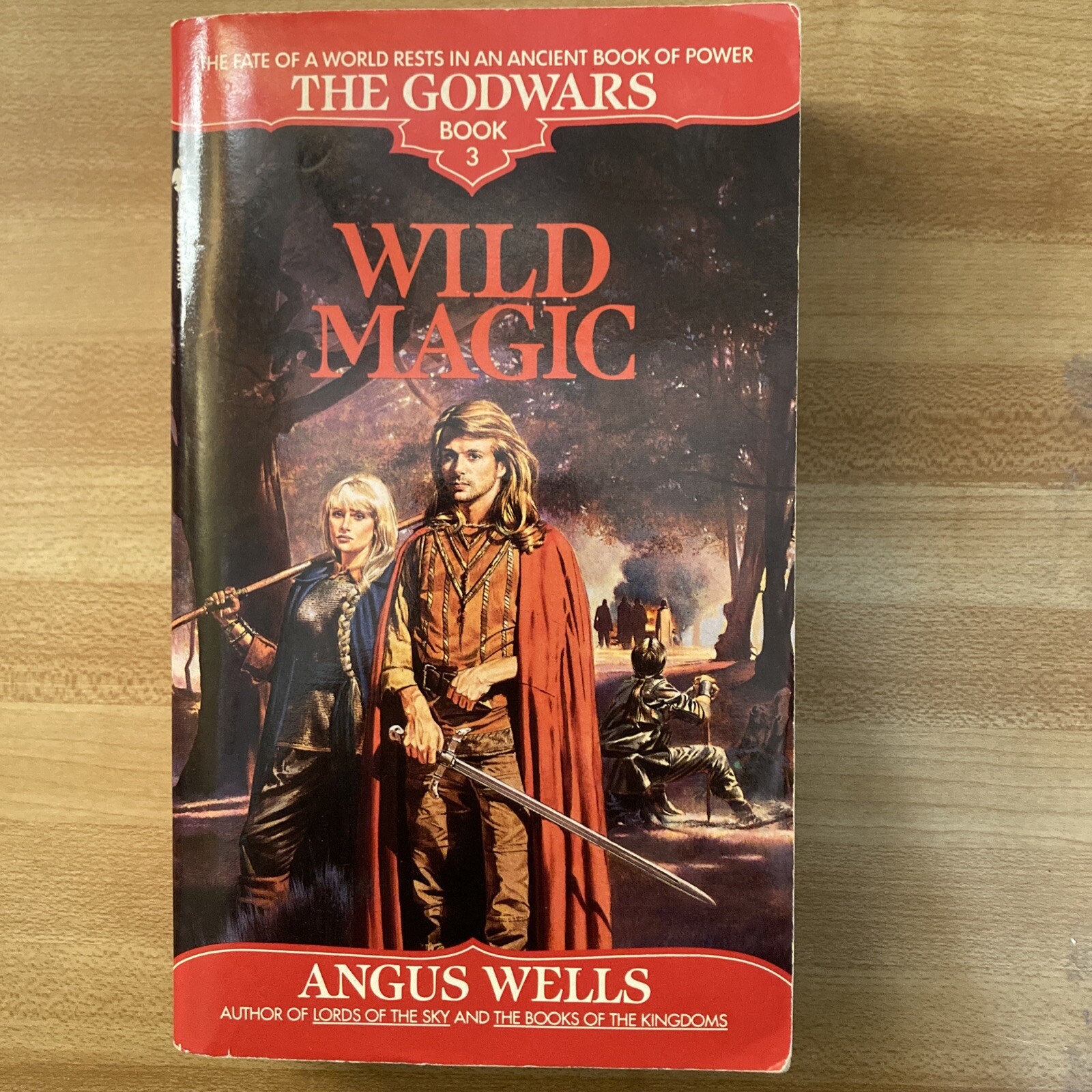 The Godwars Trilogy (Dark Magic, Wild Magic, Forbidden Magic) by Angus Wells Ban