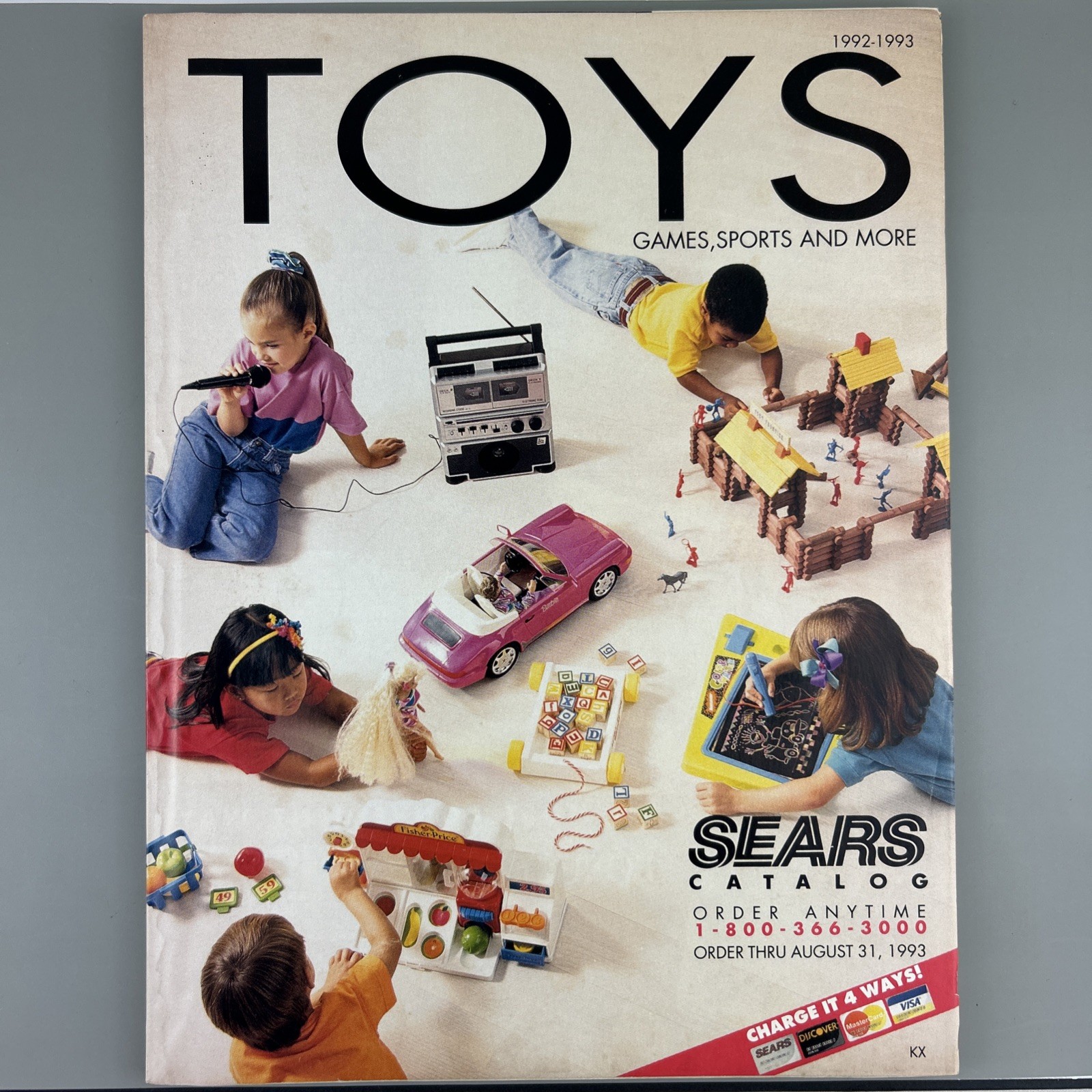 Vtg SEARS 1993 TOYS Catalog – Nintendo, Ninja Turtles, Barbie, Breyer Fun!