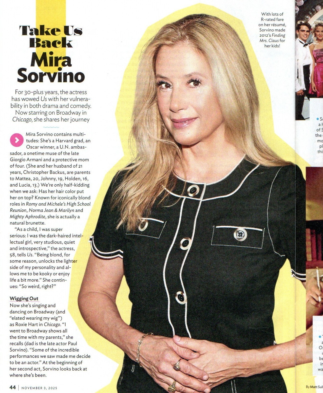 Us Weekly November 3 2025 Mel Owens Jennifer Lopez Britney Spears Mira Sorvino