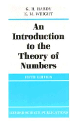 An Introduction to the Theory of Numbers by G H Hardy: Used