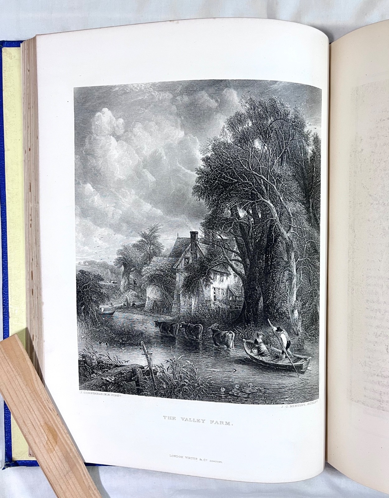 1852 Vernon Gallery of British Art VOL 1 Engravings Turner Constable Landseer