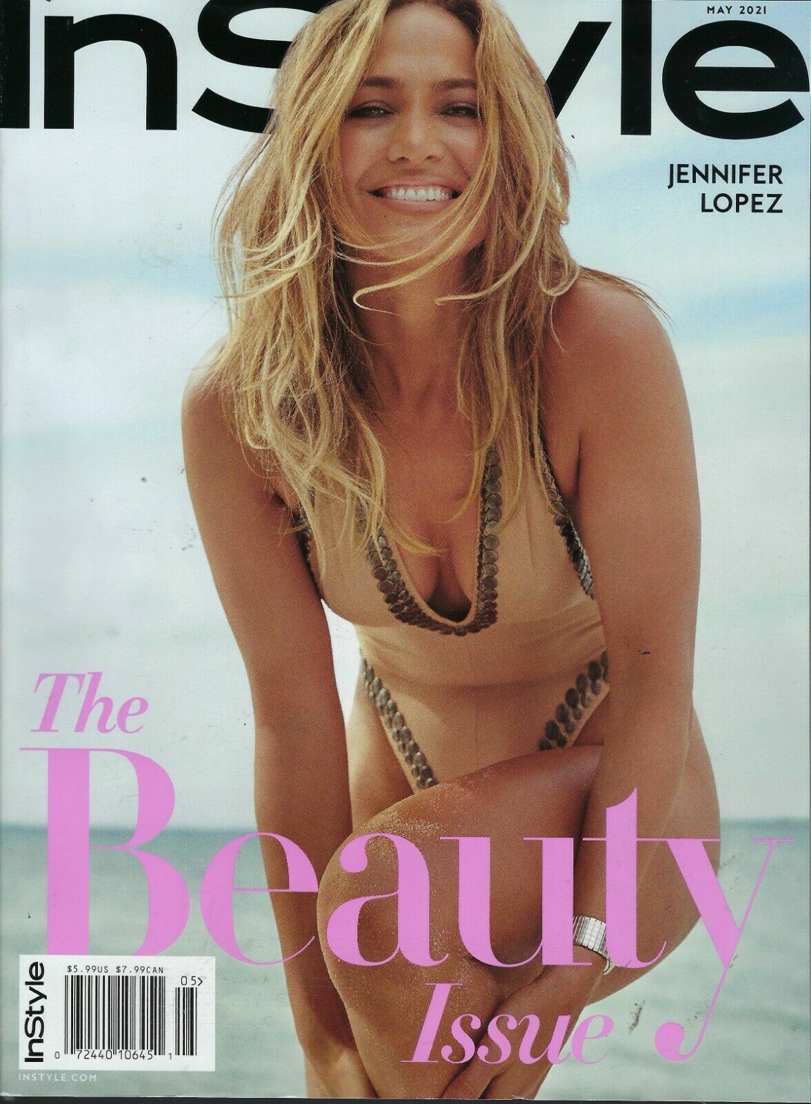 In Style May 2021 / Jennifer Lopez / The Beauty Issue