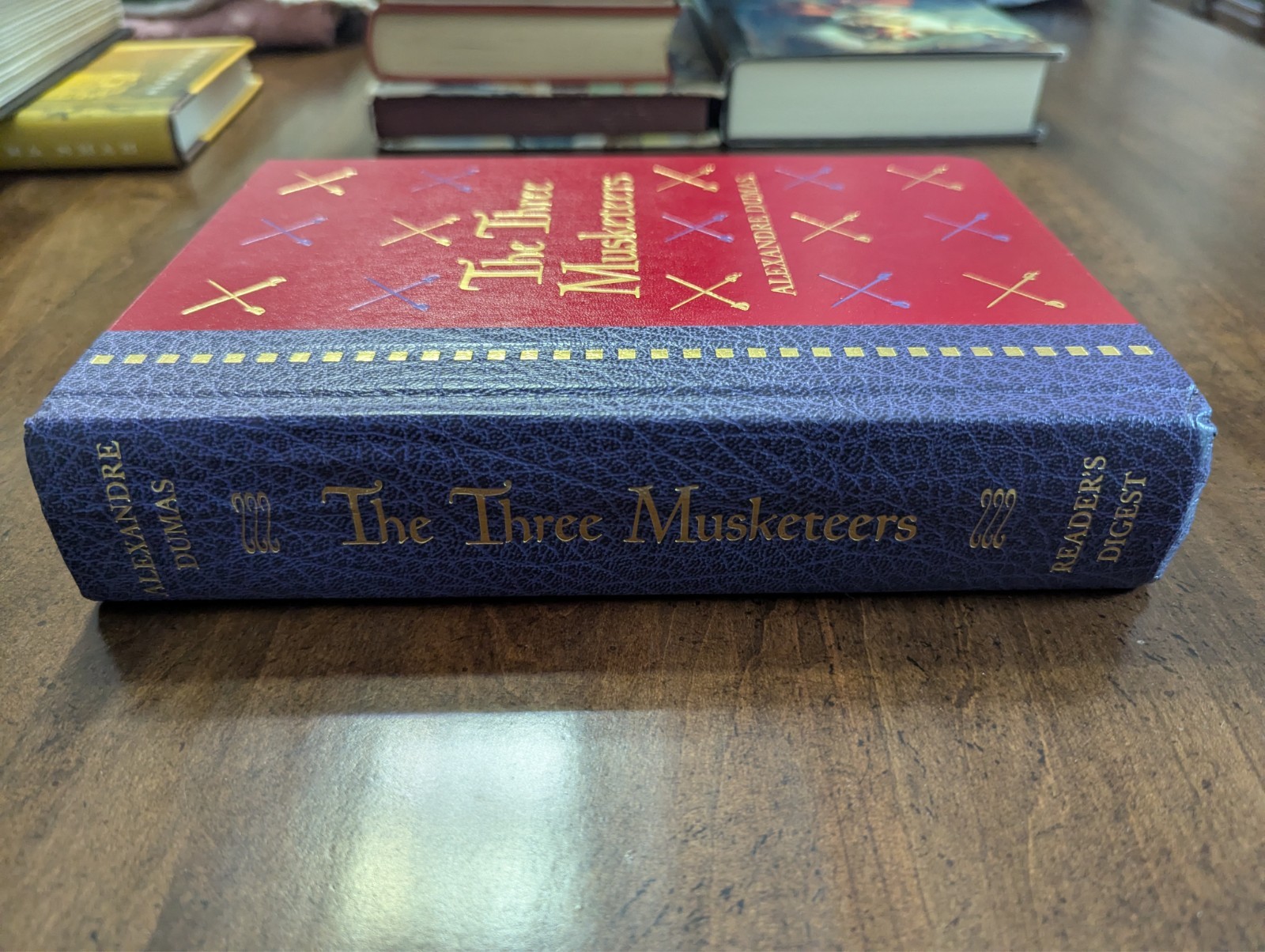 VTG The Three MUSKETEERS-Alexandre Dumas HC/Reader’s Digest Publisher/VERY GOOD