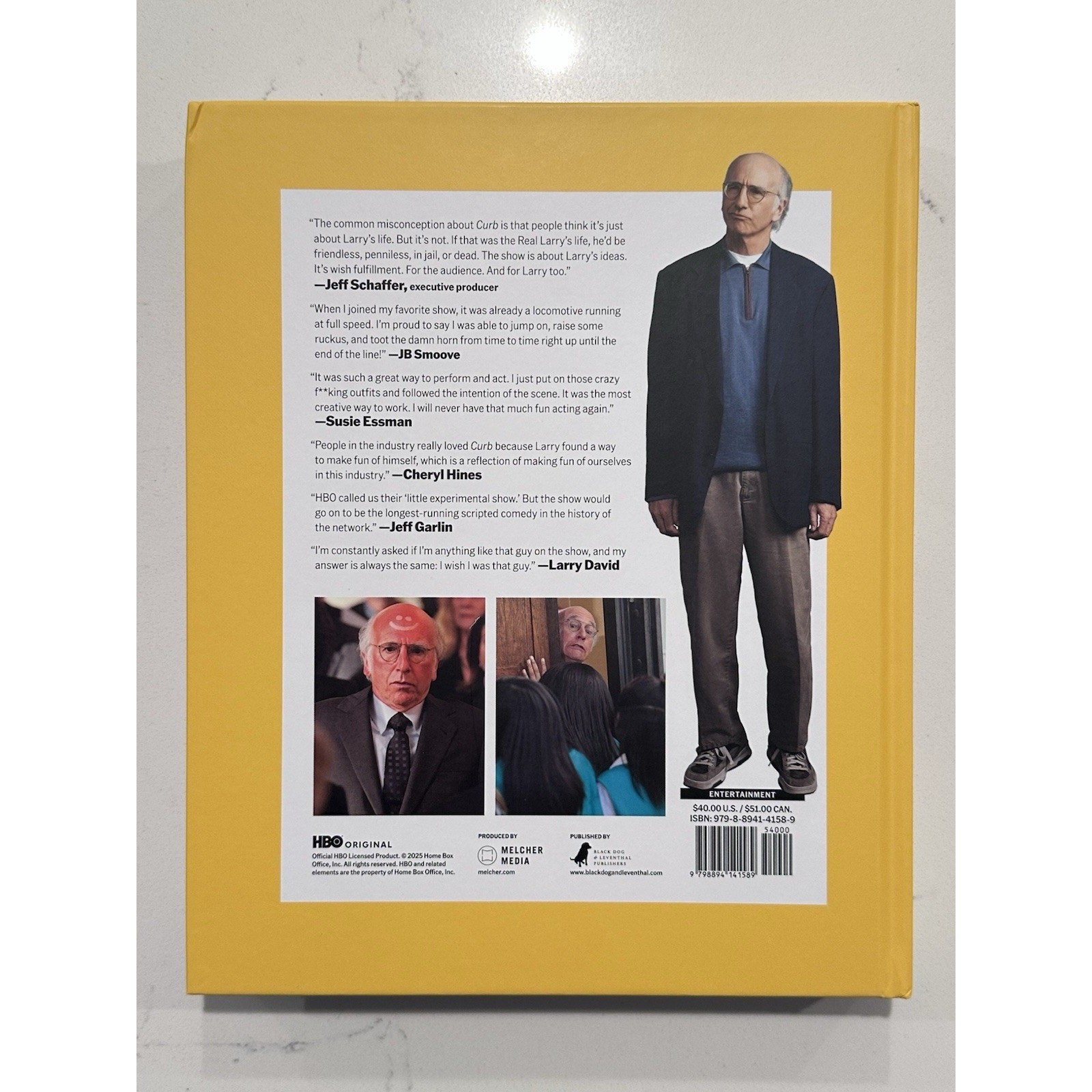 SIGNED Larry David Lessons Learned Making of Curb Your Enthusiasm Book JSA COA